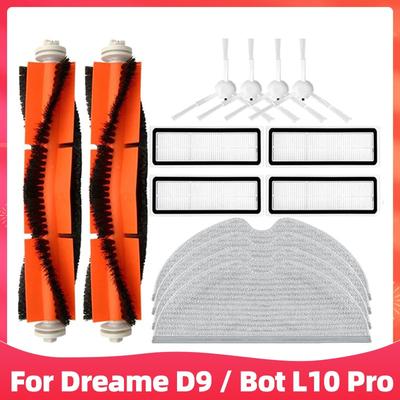 Für Xiaomi Dreame D9 Dreame Bot L10 Pro Trouver Roboter LDS Vakuum Finder Ersatzteile Zubehör Wichtigsten Seite Pinsel Mopp hepa-Filter
