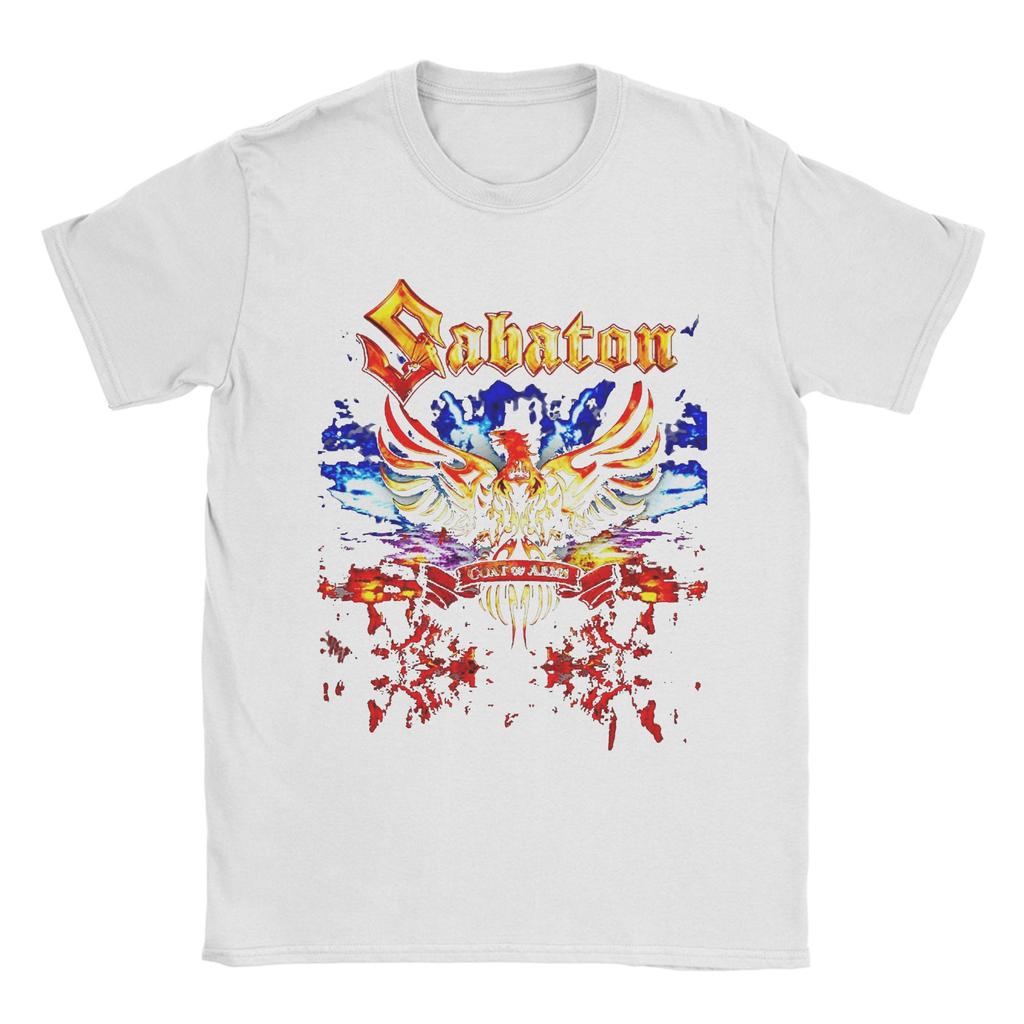 Mens Womens S-Sabatoned Trending Cool Gifts Metal Band  Shirt Cotton Graphic Tee Shirts  Top Clothing
