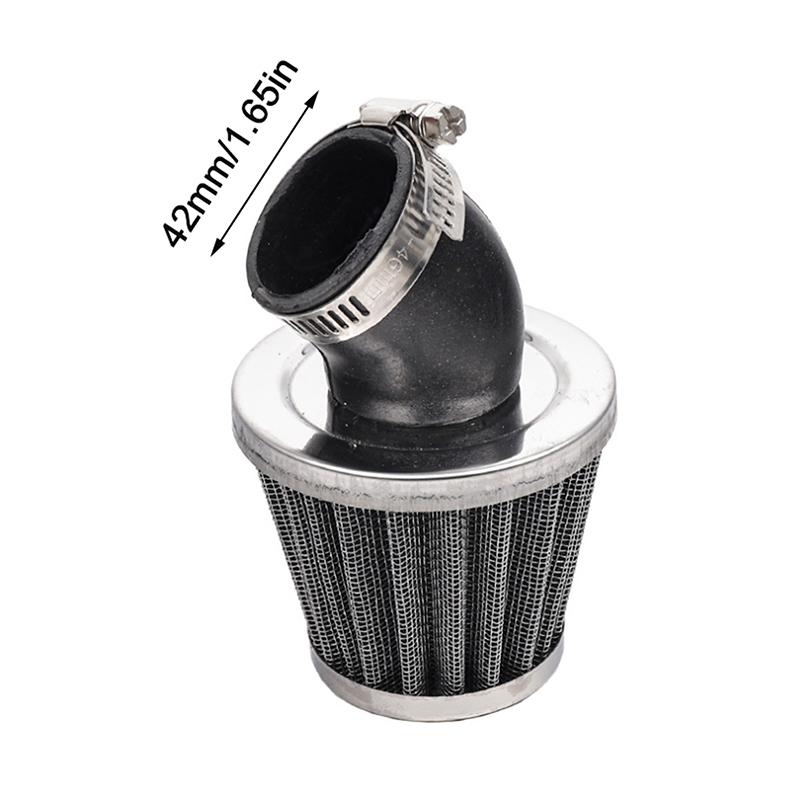 Universeller Luftfilter 35/38/42/45/48/50mm Motorrad-Luftfilter für 50cc 110cc 125cc 140cc Motorrad ATV Roller Pit Dirt Bike