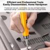 Multifunction Electric Screwdriver, Small Portable Cordless Power Screwdriver Set, Type-C Rechargeable Electric Screwdriver Set with 100   Bit