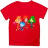 Die Fixies Grafik Kinder T-Shirt Mode Lässige Oberteile Kurzarm T-Shirt Mädchen Kleidung Sommer Rundhals T-Shirt Kinderkleidung Straße