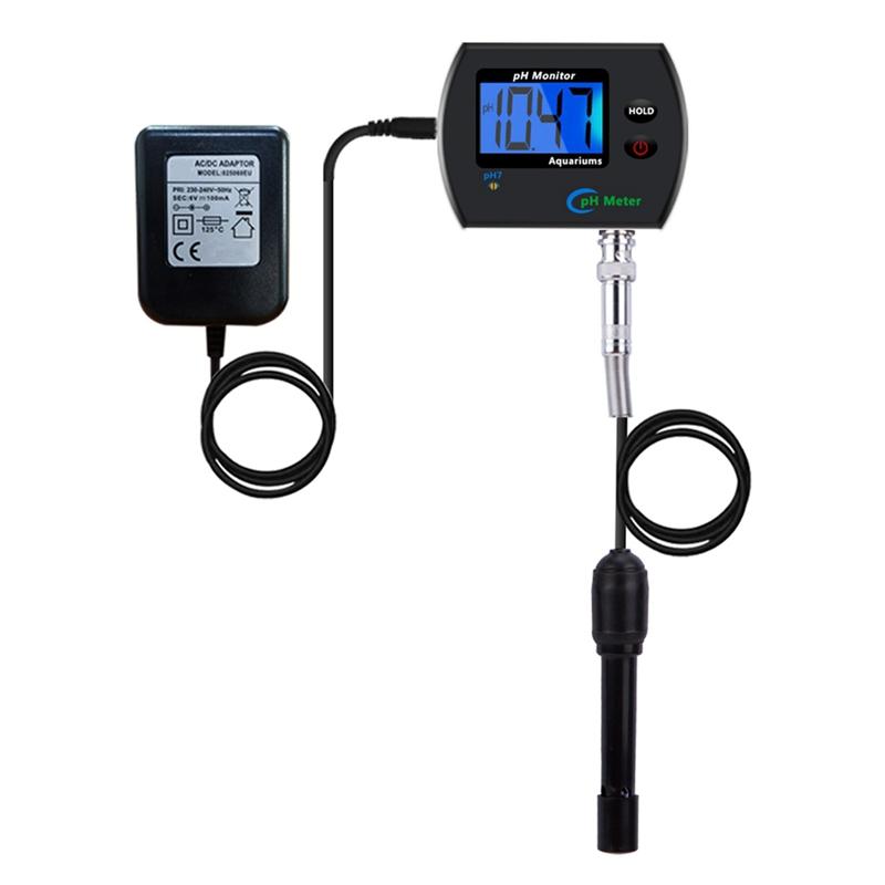 

A25F-Digital Ph Meter Aquarium Drinking Water Online PH Monitor Professional Accurate Water Quality Tester EU Plug