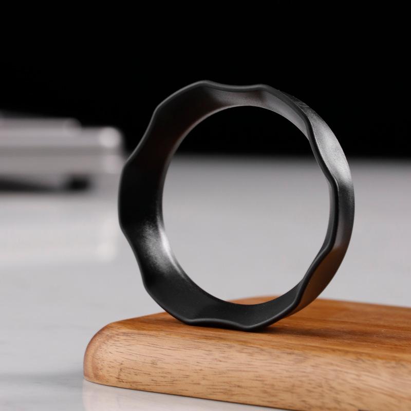 Magnetic Coffee Dosing Ring 51/53/58mm Dosing Funnel ABS Portafilter Home Espresso Barista Tool Coffee Accessories
