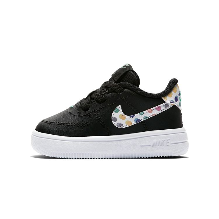 

Детские кроссовки Nike Force 1 18 Print TD Black White Green-Glow AO3978-001