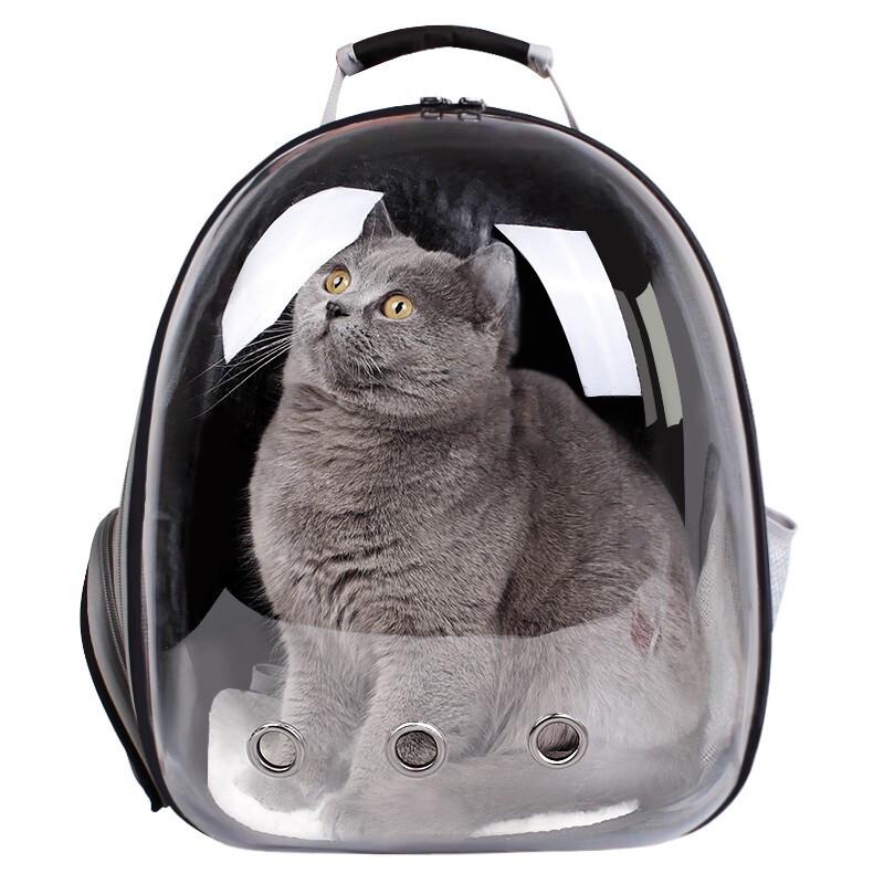 clear cat backpack