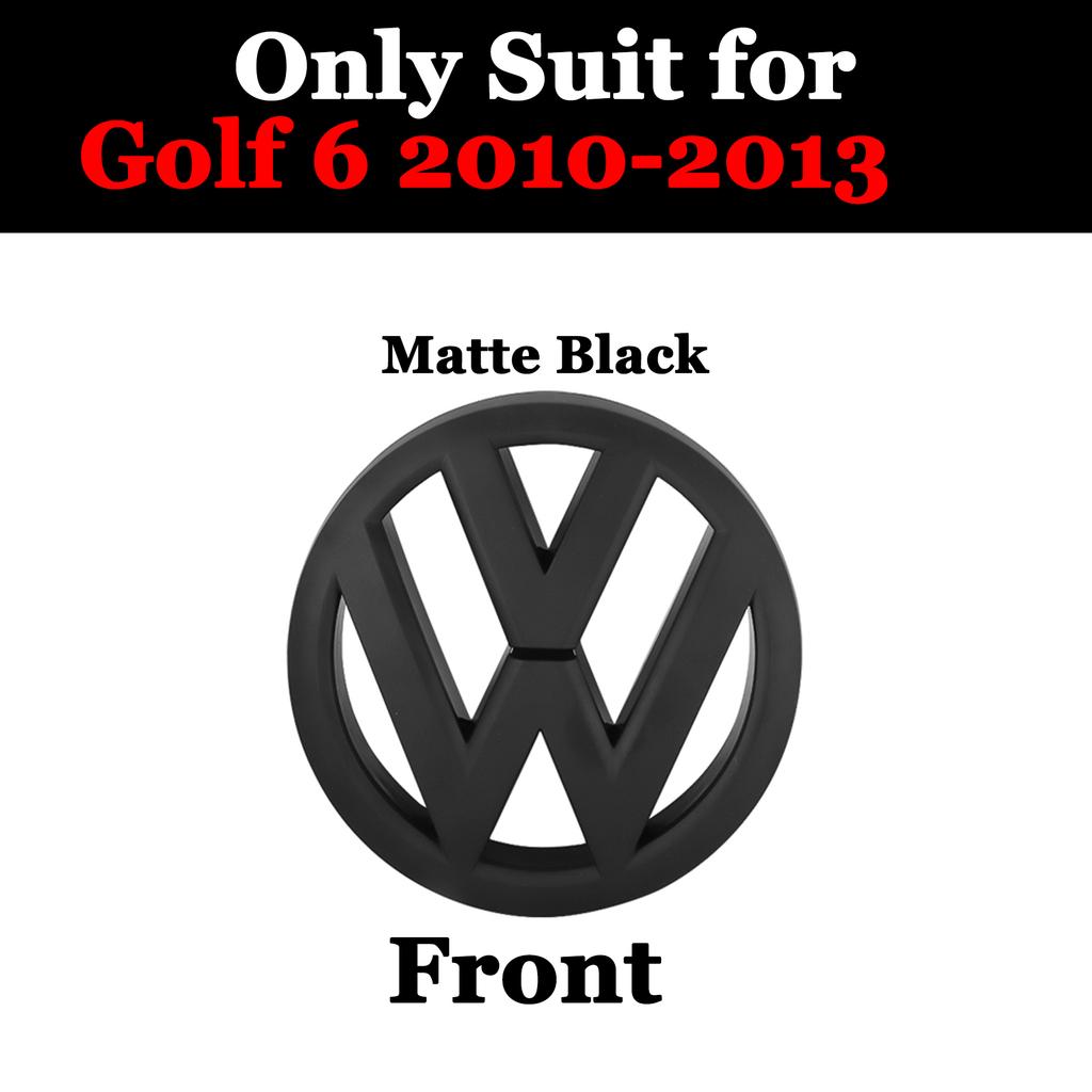 Pentru VOLKSWAGEN VW Emblema Capotă Față Mașină Portbagaj Spate Insignă 3D ABS Înlocuire Pentru Volkswagen VW Golf 6 MK6 2010 2011 2012 2013 Dec