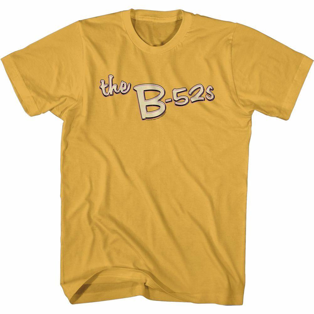 The B-52's The B Logo Ginger Adult T-Shirt Mens Womens Tees Top
