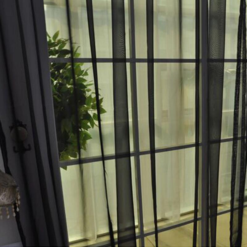 Colorful Floral Tulle Door Window Curtain Sheer Valances Scarf Curtain