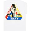 Palace x JCC+ T-Shirt White Unisex Tops P28JCCES004