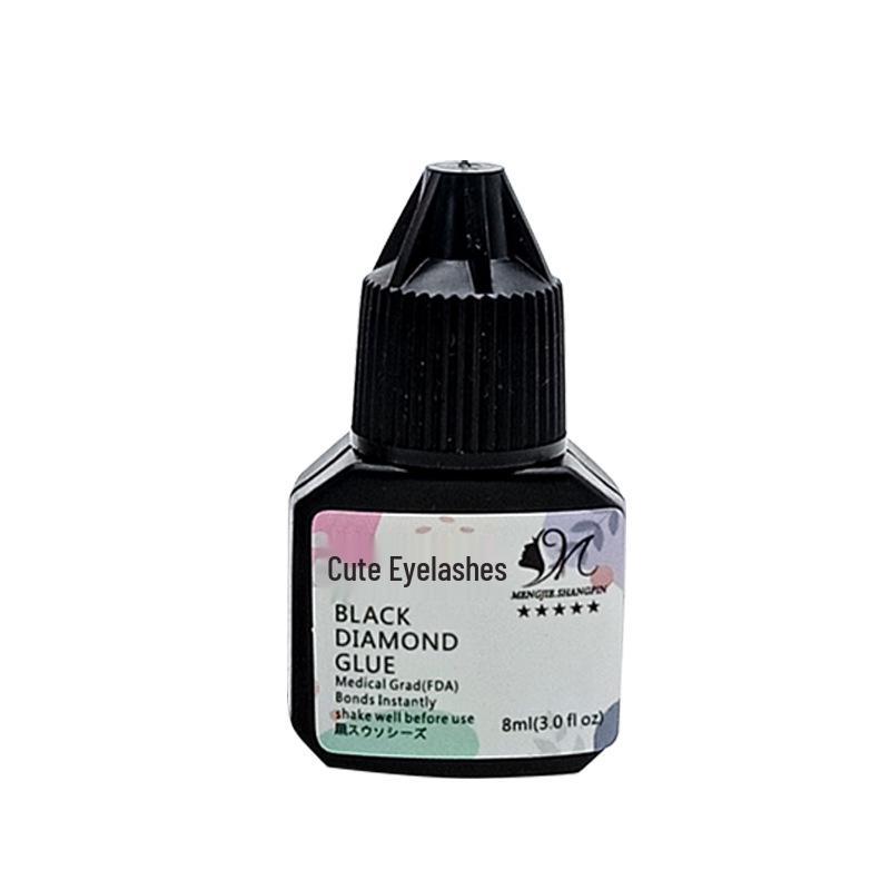 Natural Low-Odor Low-Irritation Eyelash Glue - Non-Hardening & Gentle