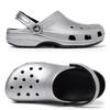 Classic Metallic Clog Silver 205831 0p1