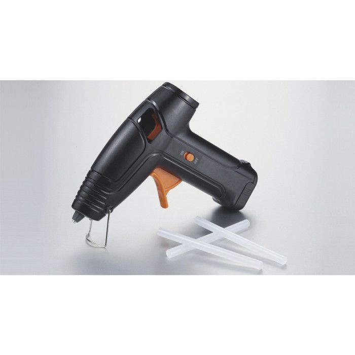 Pistolet à colle, à piles, 13x14cm, basse température, box - bli. 1 pce
