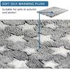KROSER Fancy Crate Pad Bed Mat Reversible (Cool & Warm), Machine Washable, for Small To XXX-Large Dogs, Grey, Navy, Star Pattern