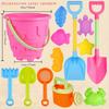 Children's Beach Toy Set Baby Playing In Water and Sand Large Sand Shovel Beach Bucket Sand Digging Tool Hourglass
