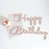 Children's Room 100-Day Birthday Wooden Decorations and Photo Props, Ins Style