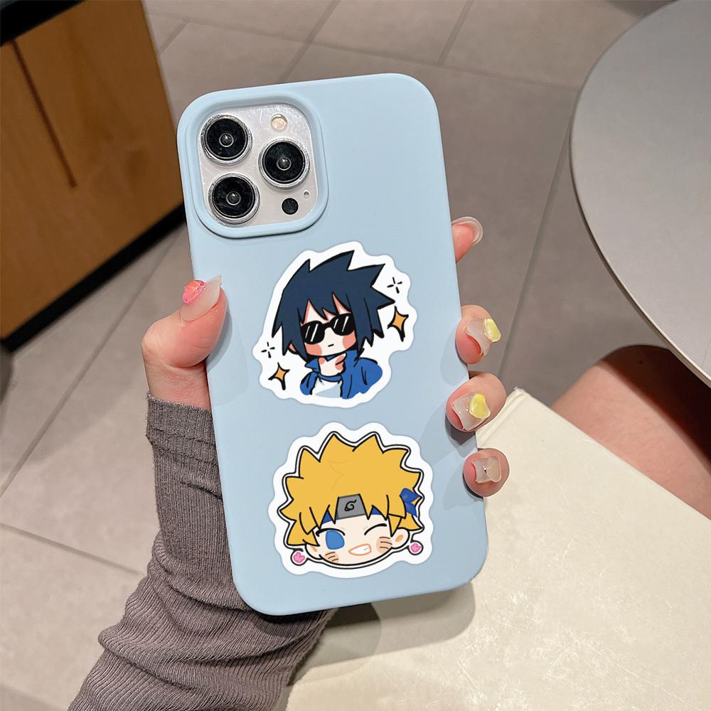 10100Pcs Cute Cartoon Anime Naruto Sticker Phone Case Laptop Ledger Suitcase Notebook Diy Waterproof Stickers Kid Toy Gift