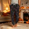 Men's Casual Pajama Pants with Pockets Halloween Print