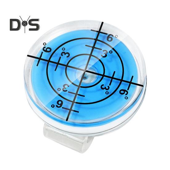 

1/4 шт., маркер для шляпы с зажимом для уровня гольфа, легкий маркер для мяча для гольфа, зажим для колпачка с красочным дизайном, удобный для переноски аксессуар для шляпы для гольфа синий