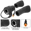Throttle For Ebike 20X Rubber Half Twist Throttle Handles Handlebar Grip Twist Modified Thumb Throttle Part Waterproof Twist