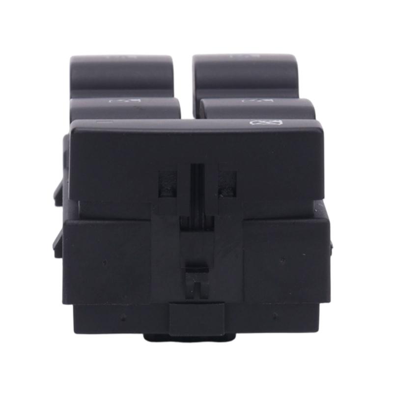 Driver-Side Vehicle Window Control Panel 13305373 208308247 with Four Buttons, Separate Lock Function, Plastic and Metal Construction and Mounting
