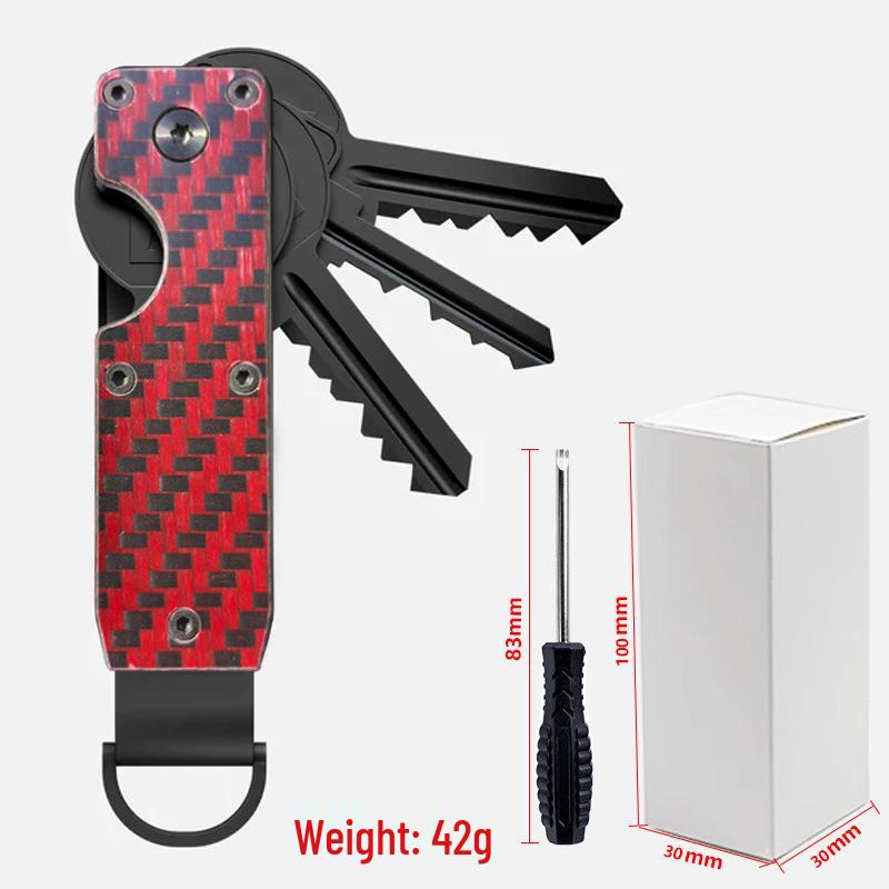 Schlüsselanhänger und Schlüsselorganizer aus Aluminiumlegierung: Das perfekte internationale Geschenk