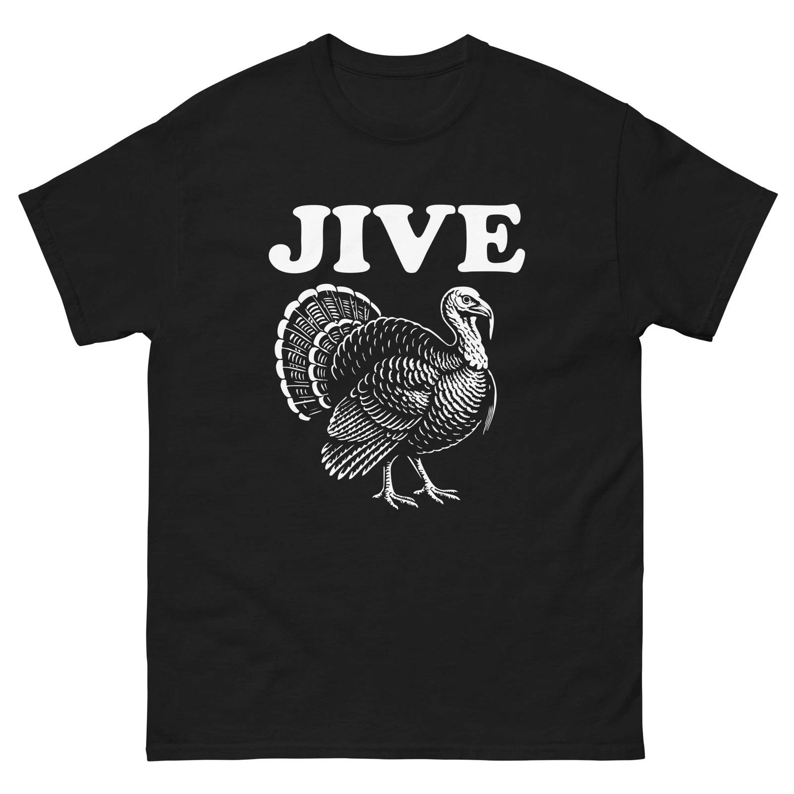 

Jive Turkey Graphic 100% Cotton T-shirt Mens Tees Top Unisex classic tee S