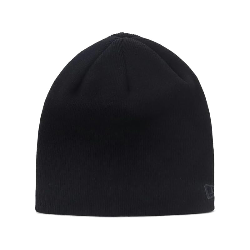 

[New Era] knit hat cotton Plain color black FREE BASIC COTTON BEANIE BLK 14388548 NER36K8602