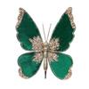 Flocking Artificial Glitter Butterfly DIY Butterfly Tree Hanging Decor  Party Decor