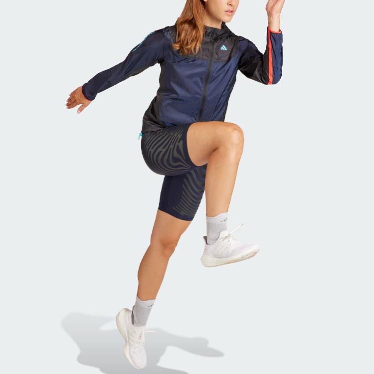 Adidas Adizero Jackets Women's Legend Ink Hooded Moderate Other IM4165