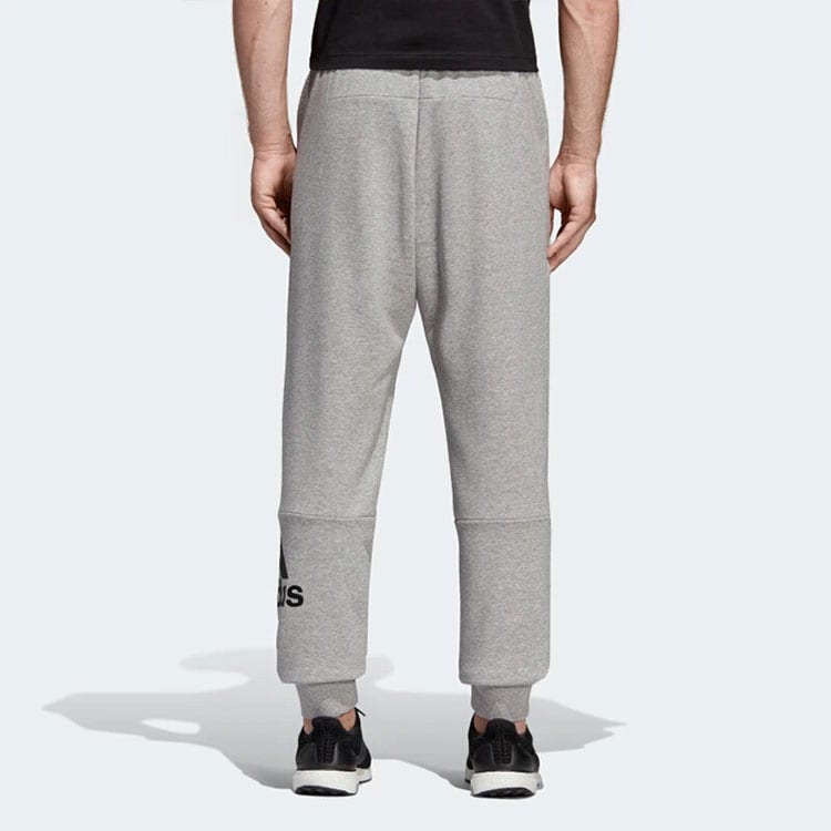 adidas ESSENTIALS Knitted Sweatpants Men's Light Gray DT9959