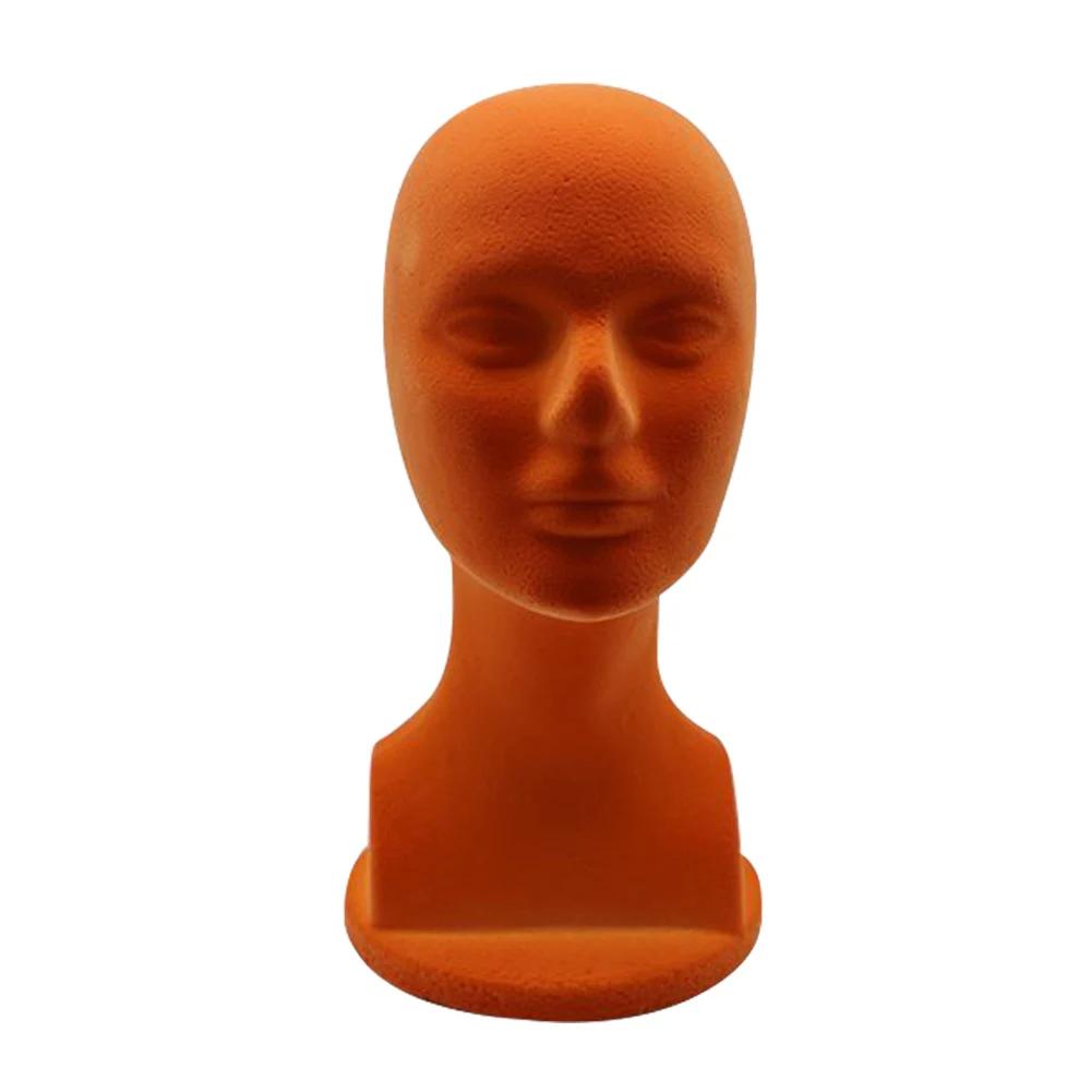 Practical Mannequin Head Model Dummy Head Female Model Hat Wig Glasses Scarf Convenient Props Display Stand for Salon Shop Parts