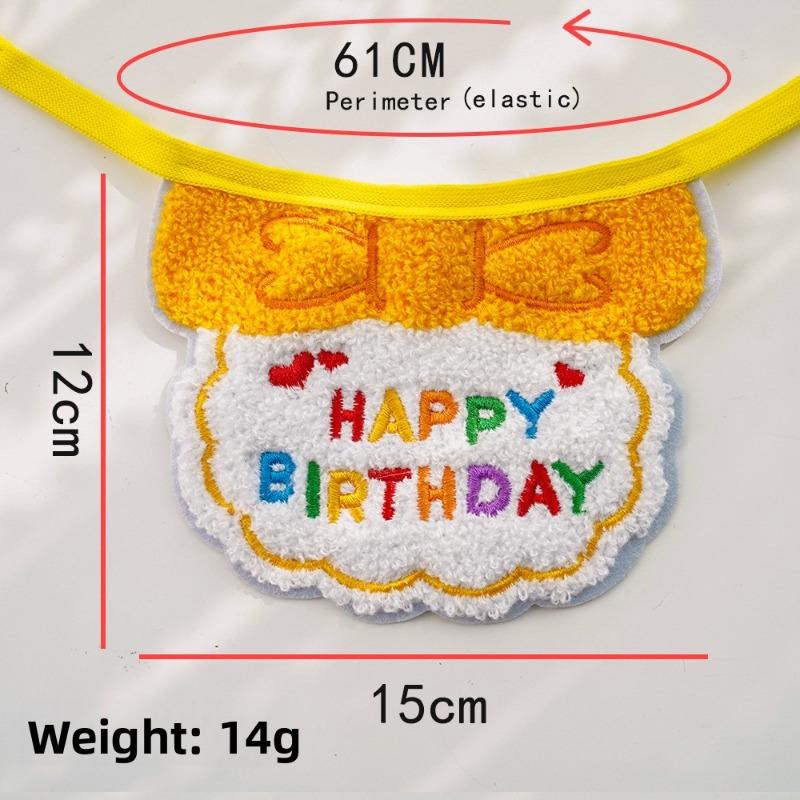 Pet Birthday Wipes, Cat Bibs, Scarves, Dog Hats, Cat Hats, Dog Decorative Items