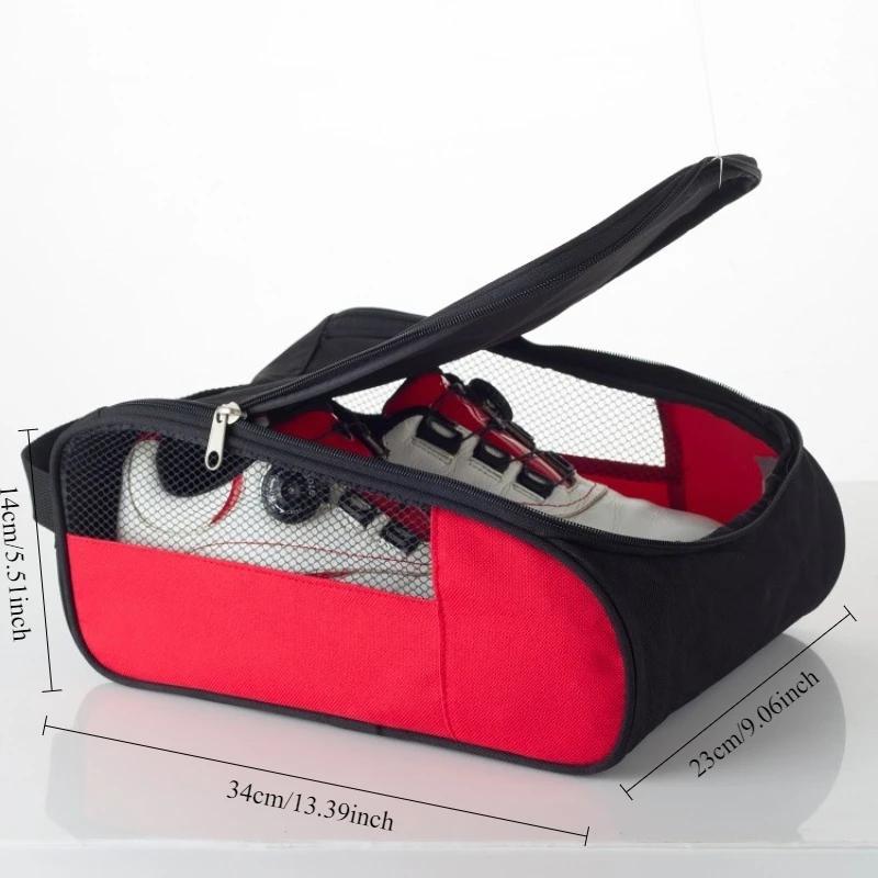 1PCS Professional Golf Bag with Shoe Lightweight Durable Polyester Travel Storage for Outdoor Course Dustproof Ventilated