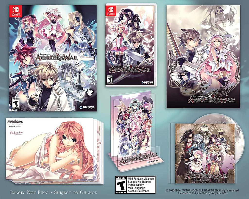 Record of Agarest War Limited Edition North Switch (Import version America) –