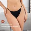 Plus Size Leak-Proof Ice Silk Period Thong for Women