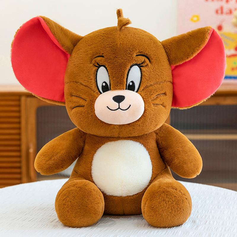 

Том Футбол и Джерри Милая плюшевая кукла Подушка Детский подарок на День рождения, праздник и Mouse Nude,32cm