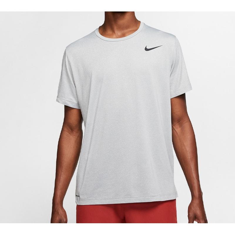 Nike T Shirts Men's Gray Crew Neck Moderate Straight Fit CJ4612-084