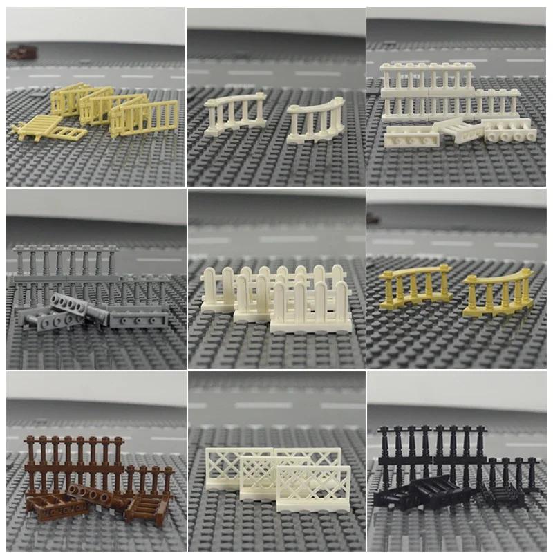 City Friends MOC Tür Fenster Bausteine Zaun Treppen Leiter Burg Garten Haus Wand Zubehör Baustein Leduo Spielzeug