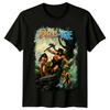 Fire and Ice (1983) Movie Poster Inspired 100% Cotton T-shirt Mens Tees Top Retro 80s Tee