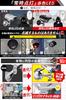 Co-Goods Dummy Security Camera (Black) with a Realistic Metal Arm and Latest LEDs for Easy Security. Includes a Rechargeable Battery and Multilingual