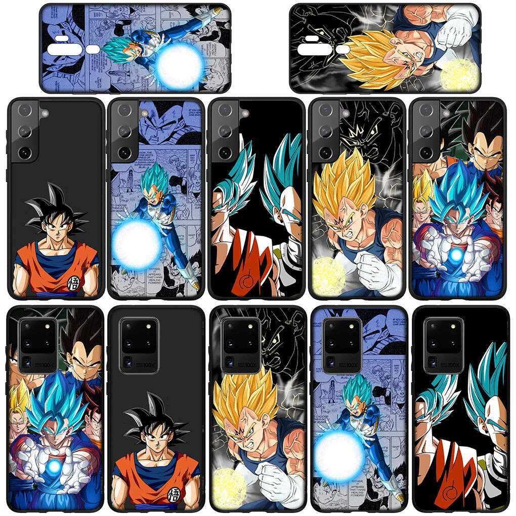 Phone Case for iPhone 17 15 16 Plus X Redmi Note 14 12 11 13 Pro Max Huawei P30 P20 Lite OPPO A60 A40 A80 A18 A16 A54 Dragon Ball Vegeta IV Goku Cover