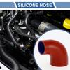 X AUTOHAUX Silikonschlauch, Verschiedener Durchmesser, 90°-Bogen, 4-lagig verstärkt, Druckbeständig, Langlebig,