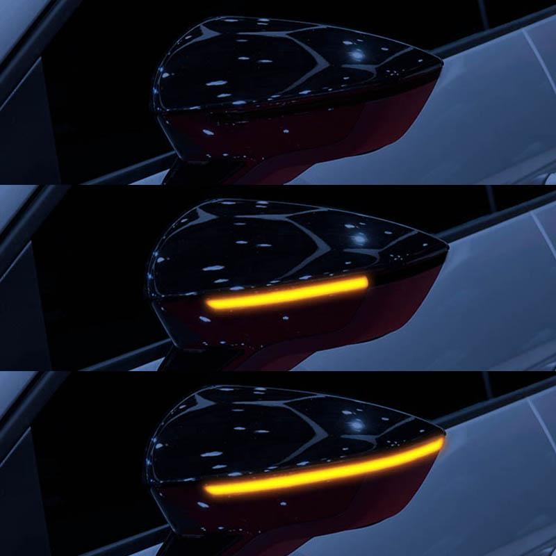 Dynamic Blinker for Seat Leon III 5F ST FR Cupra Arona KJ7 LED Turn Signal Mirror Indicator light 2013 2014 2015 2017 2018 2019