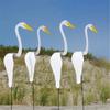 Gartendekoration Bunter Wirbelvogel Bewegt sich mit dem Wind Flamingo Außenhof