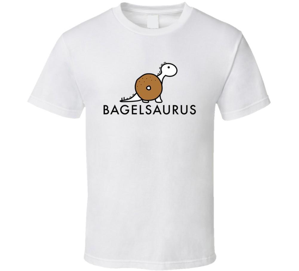 Bagelsaurus Favorite Restaurant T Shirt Mens Womens Tees Top 2XL