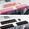 Soft Fabric Mouse Wrist Support Pad With AntiSlip Base For Office Desk Edges And Computer Use