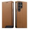 Wallet Case for Galaxy S25 Ultra - Leather/PU, Brown