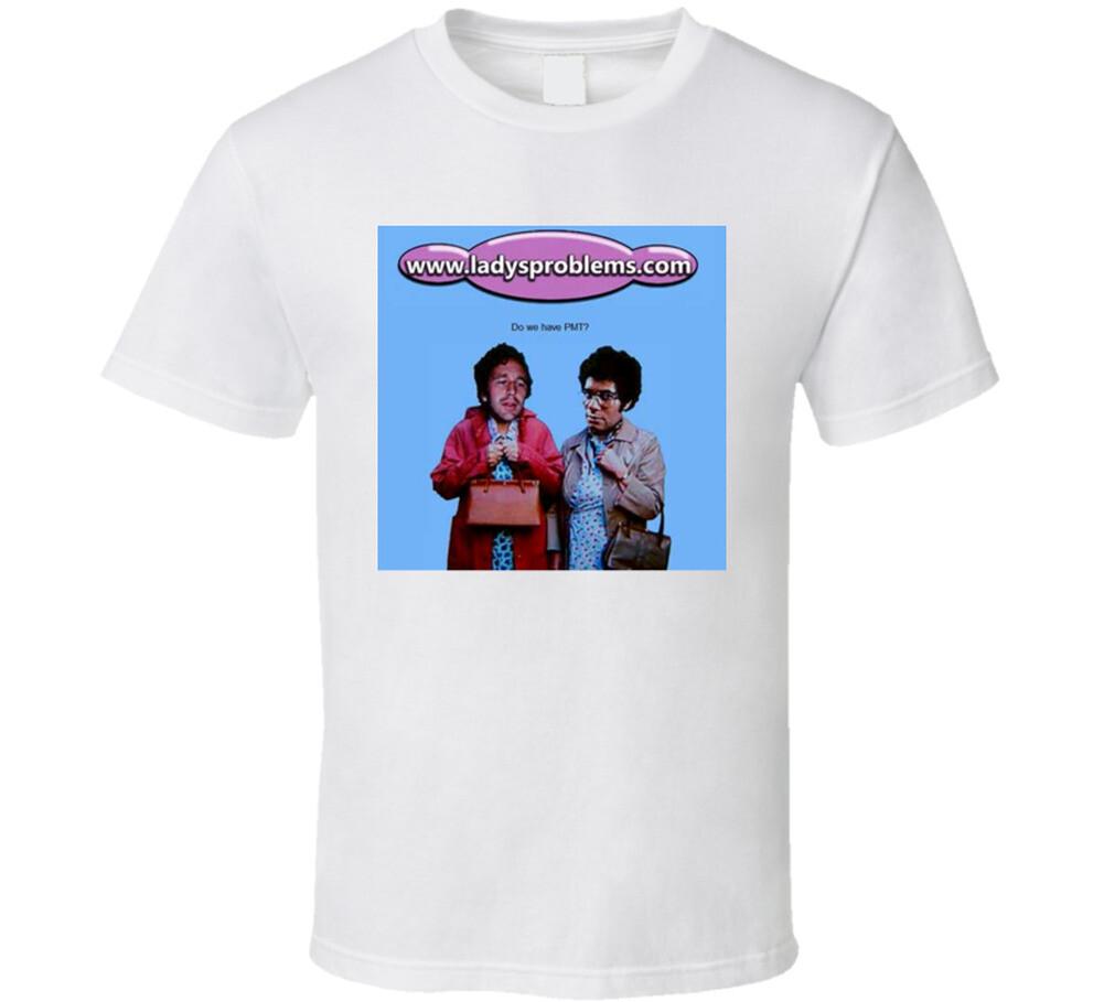 IT Crowd Fan Lady Problems Funny Aunt Irma Visits T-Shirt Mens Womens Tees Top