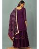 Indian Pakistani Sharara Kurta Dupatta Set Bollywood Top Tunic Kurti Salwar Kameez Punjabi Suit