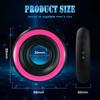 Vibrating Peins Ring for Couple Luminous Lock Ring Adult Products Sex Toys Delay Ejaculation for Men Penis Enlargement Cock Ring